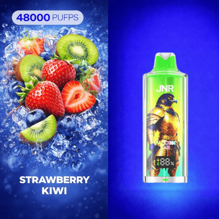 JNR Falcon Bar 48000 puffs 20mg Strawberry Kiwi Disposable Vape