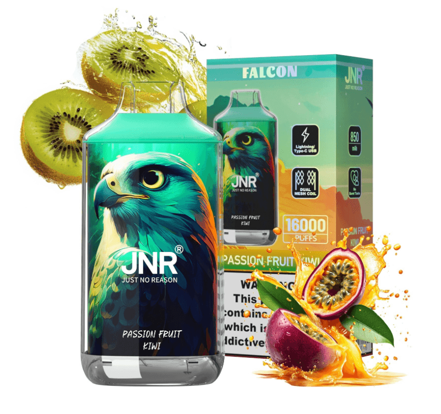 JNR Falcon Bar 48000 puffs 20mg Passion Fruit Kiwi Disposable Vape