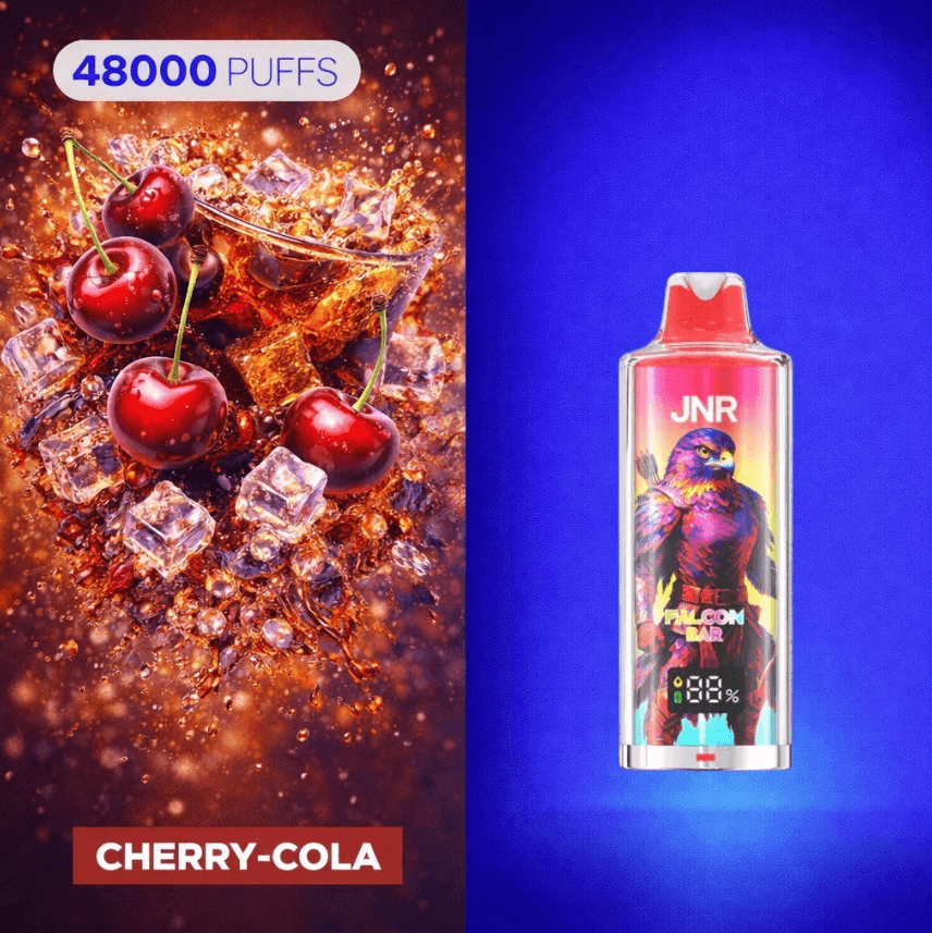 JNR Falcon Bar 48000 puffs 20mg Cherry Cola Disposable Vape