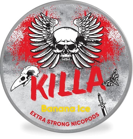 KILLA BANANA ICE 16mg Nicotine Pouches