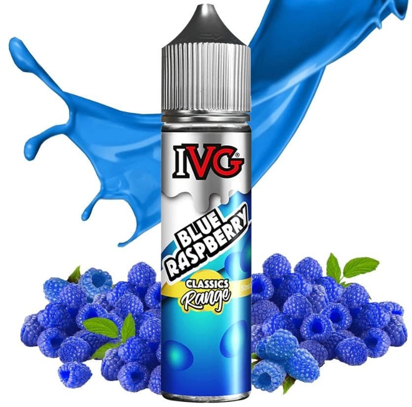 IVG Prefilled 60ml 20mg Nic Salt Blue Raspberry 50/50 E-liquid