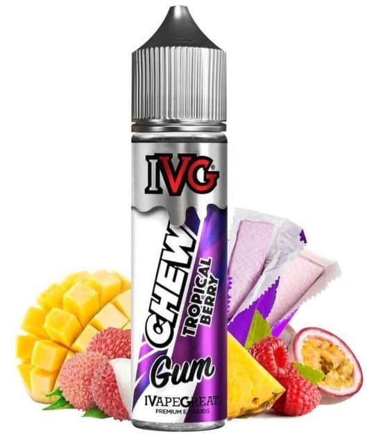 IVG Prefilled 60 ml 20 mg Nic Salt Tropical Berry 50/50 E-liquid