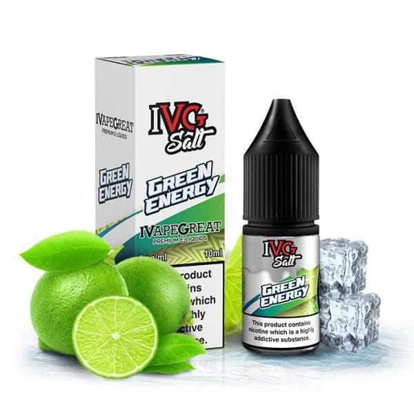 Ivg Salts Energy Green 10 mg 10 ml NicSalt e-liquid