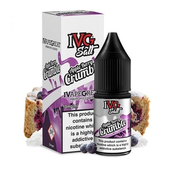 Ivg NicSalt Apple Berry Crumble 10 ml 20 mg 50/50 e-liquid
