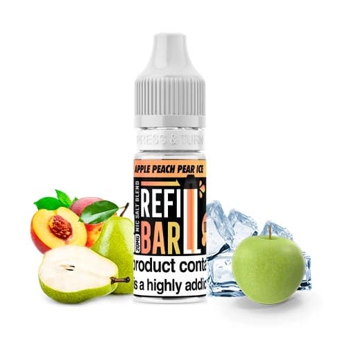 Apple Peach Pear Ice - Refill bar Salts 10 ml 20 mg