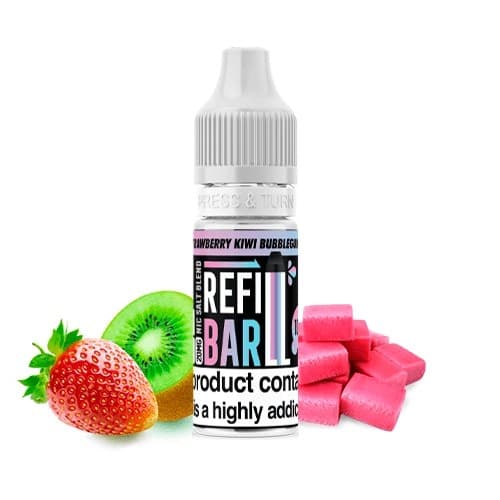 Strawberry Kiwi Bubblegum - Refill Bar Salts 10 ml 20 mg