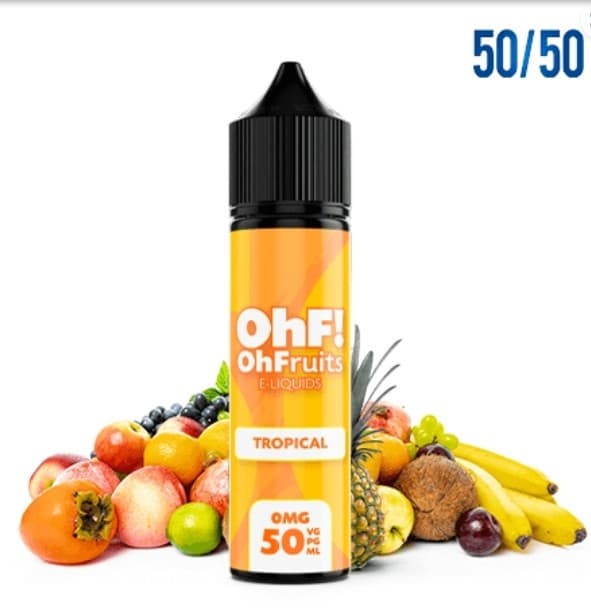 OHF Ice Aroma Tropical 10mg Prefilled 60ml NicSalt