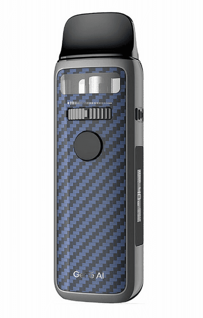 Carbon fiber blue variation