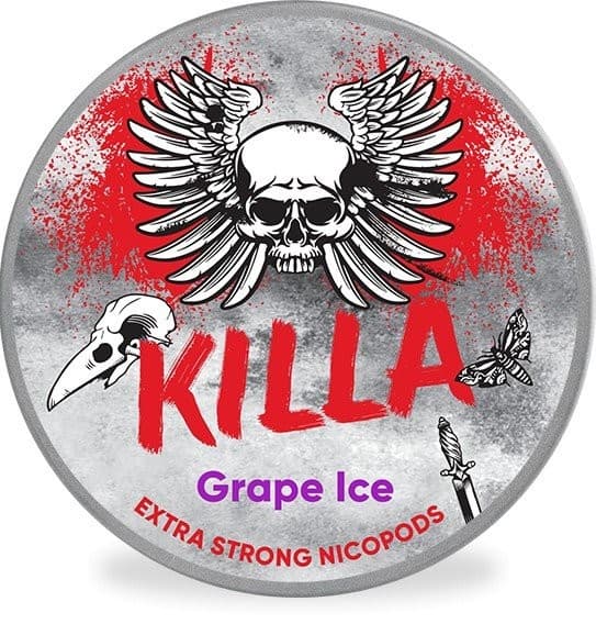 Killa Grape Ice 16mg Nicotine Pouches