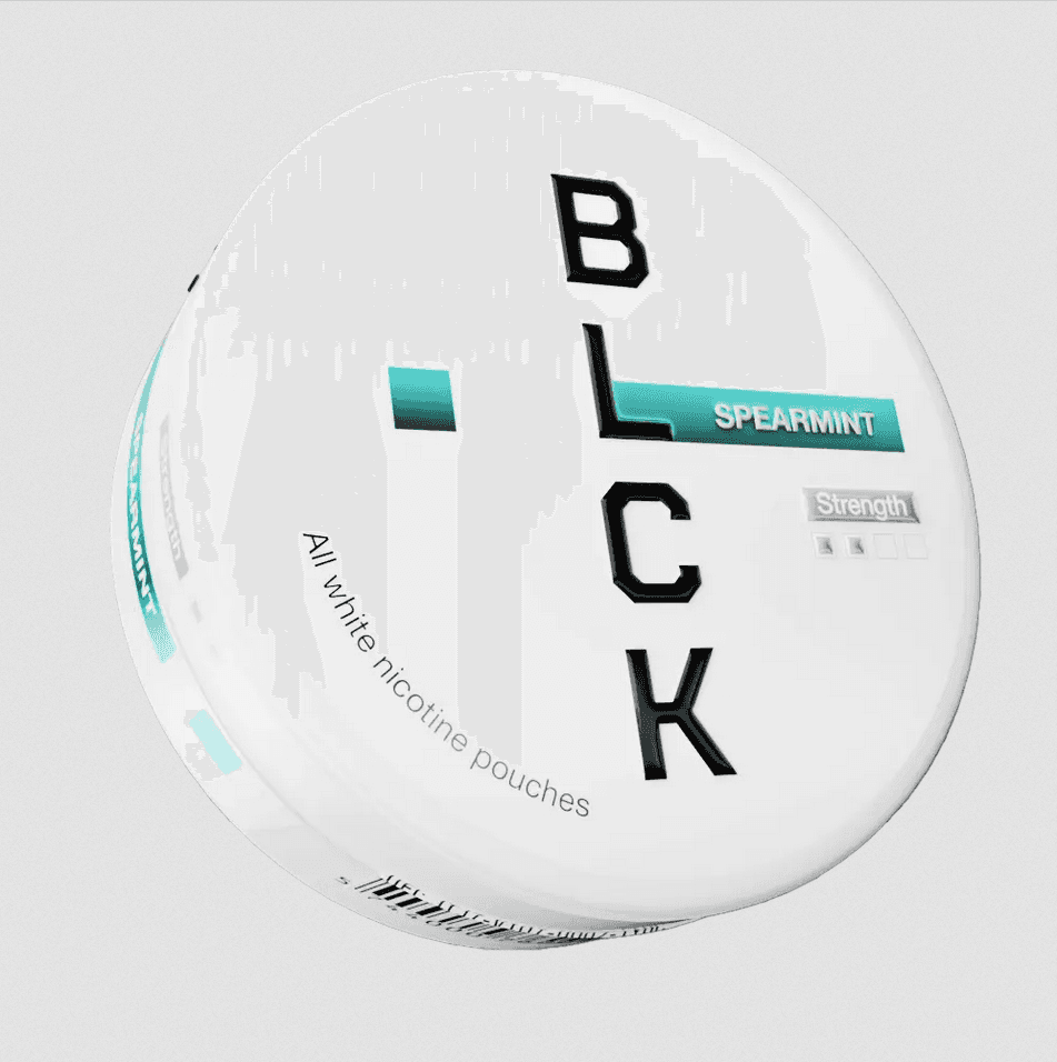 BLCK SPEARMINT 9,6mg Nicotine Pouches