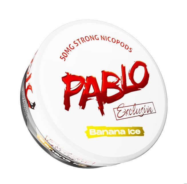 PABLO EXCLUSIVE BANANA ICE 50mg Nicotine pouches