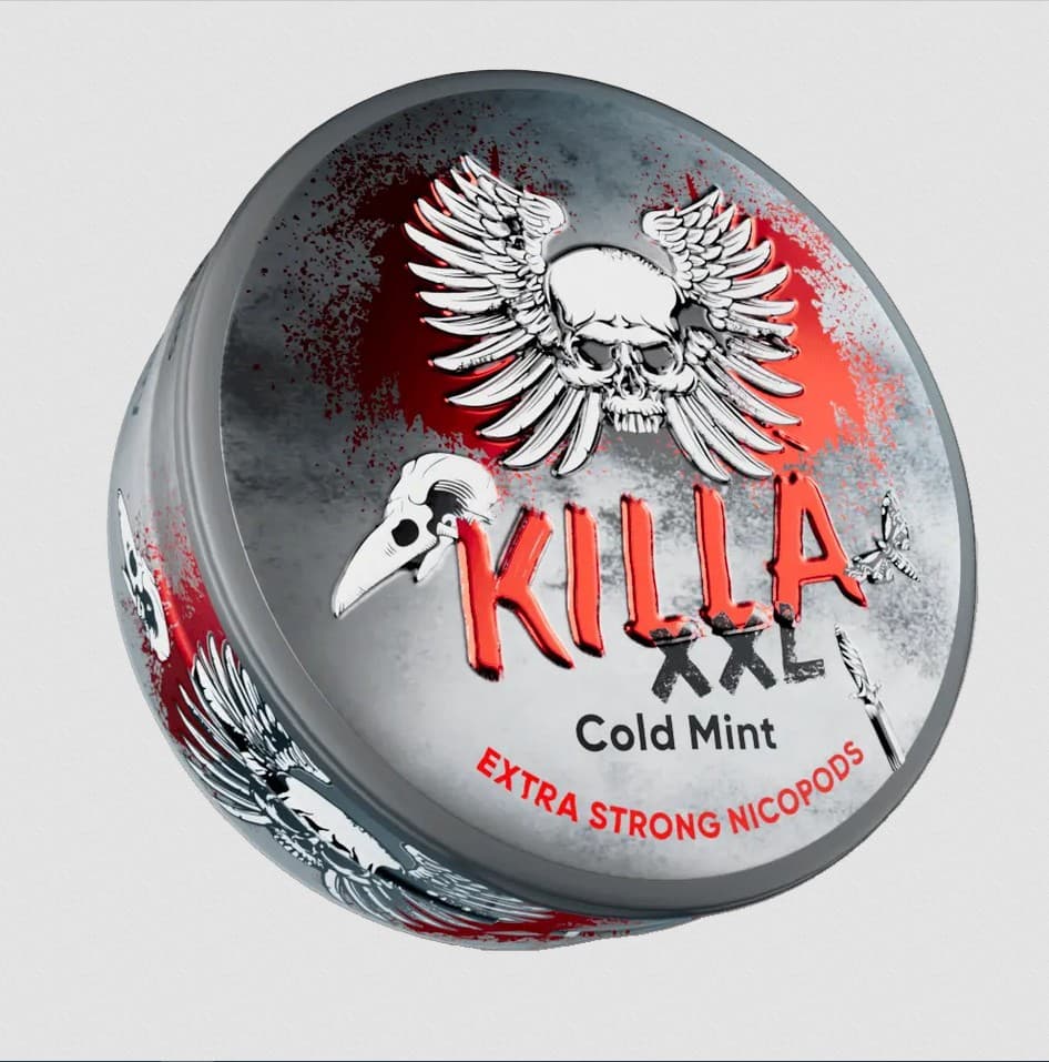 KILLA COLD MINT XXL 16mg Nicotine Pouches