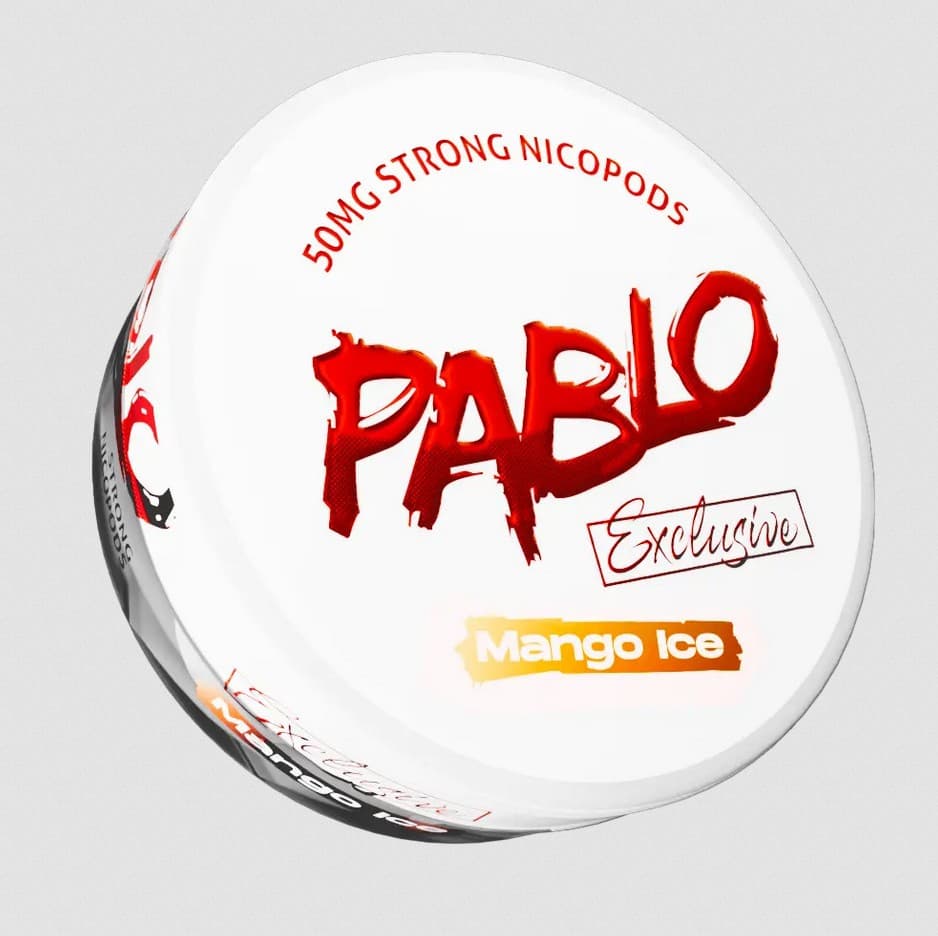 PABLO EXCLUSIVE MANGO ICE 50mg Nicotine Pouches