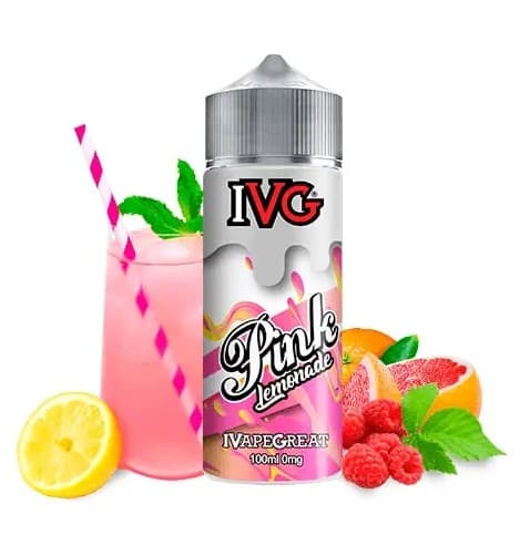 IVG Pink Lemonade 0 mg 100 ml E-Liquid