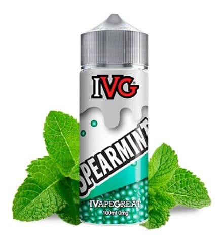 Ivg Spearmint 0 mg 100 ml E Liquid