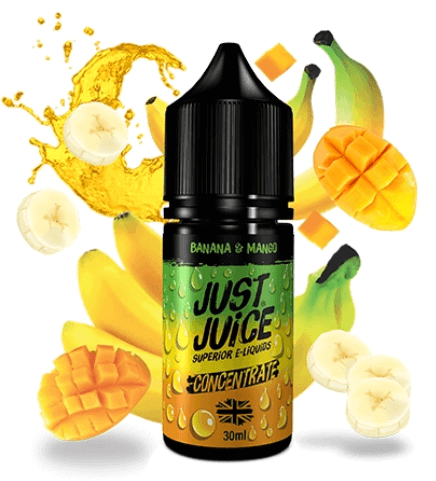 Just Juice Iconic Fruit Banana & Mango 30ml Vape Concentrate