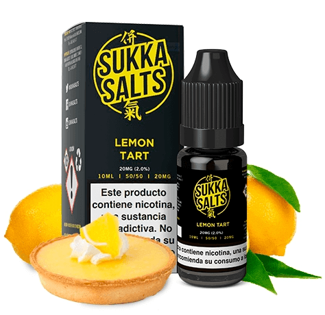 Sukka Black NicSalt Lemon Tart 20mg 10ml E liquid