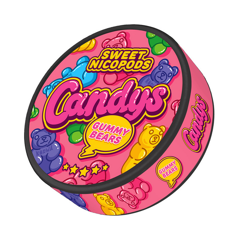 Candys Gummy Bears 46,9mg Nicotine Pouches