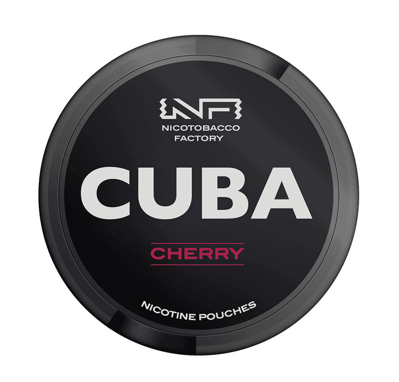 CUBA Cherry Strong 66mg Nicotine Pouches
