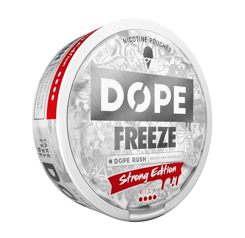 DOPE Freeze Strong 16mg Nicotine Pouches