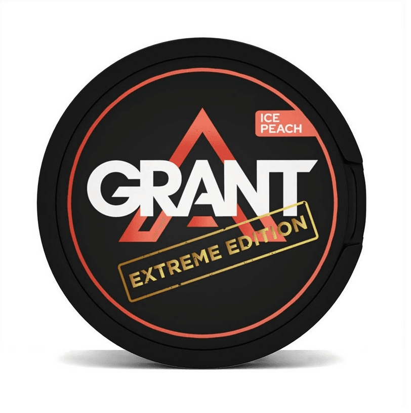 GRANT Ice Peach Extreme 50mg Nicotine Pouches