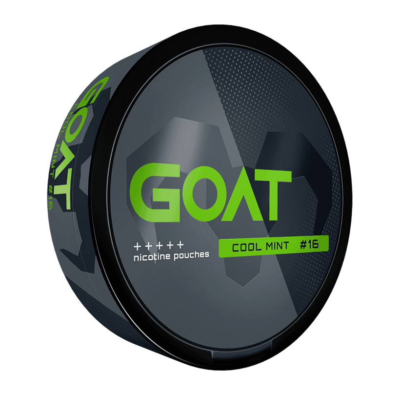 GOAT Cool Mint 16mg Nicotine Pouches