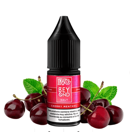 Beyond NicSalt Κεράσι Menthol by Ivg 10 ml 10 mg E-liquid