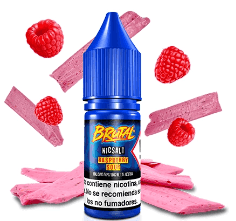 Just Juice Brutal NicSalt Raspeberry Sour 20mg 10ml E Liquid