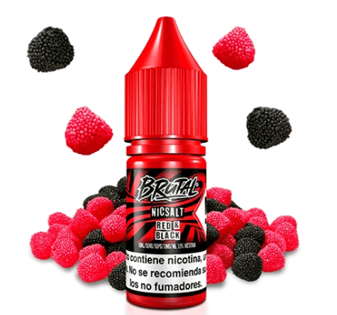 Just Juice Brutal NicSalt Red & Black 20 mg 10 ml Υγρό Αναπλήρωσης