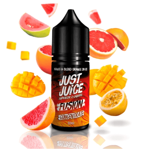 Just Juice Fusion Mango Blood Orange On Ice 30ml Vape Concentrate