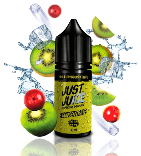 Just Juice Kiwi Cranberry On Ice 30ml Vape Concentrate