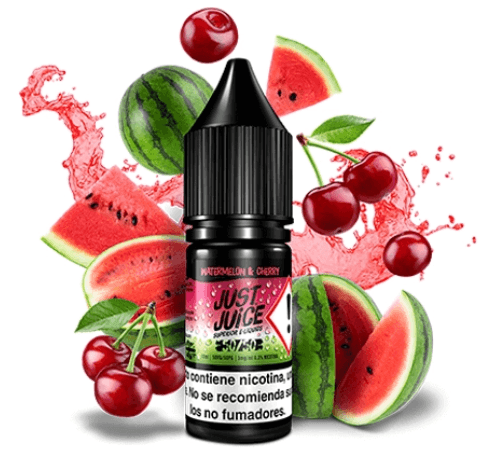 Just Juice Watermelon & Cherry 50/50 0 mg 10 ml E-Liquid