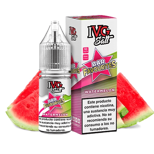 IVG NicSalt Watermelon 10 ml 10 mg 50/50 e-liquid