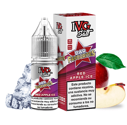 IVG NicSalt Red Apple Ice 10 ml 10 mg 50/50 E-Liquid