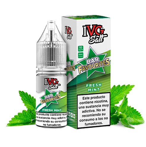 IVG NicSalt Fresh Mint 10ml 10mg 50/50 e-liquid