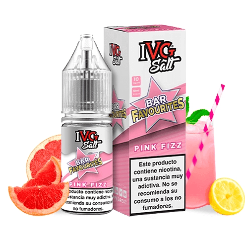 IVG NicSalt Pink Fizz 10 ml 10 mg 50/50 e-liquid