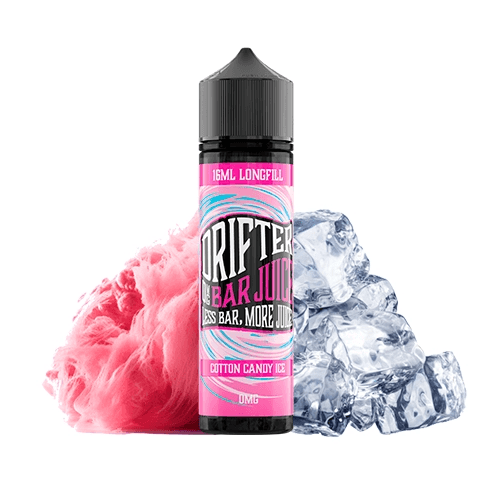 Juice Sauz Drifter Bar Cotton Candy Ice Nic Salt 20 mg 60 ml Prefilled E-liquid