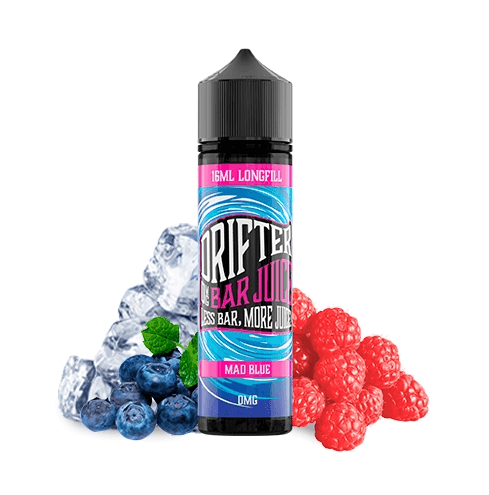 Juice Sauz Drifter Bar Mad Blue Nic Salt 20mg 60ml Prefilled E liquid
