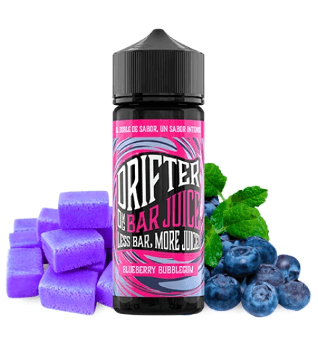 Juice Sauz Drifter Bar Blueberry Bubblegum 6 mg 60/40 120 ml E-liquid con nicotina prellenado