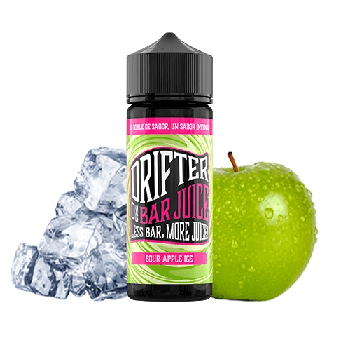 Juice Sauz Drifter Bar Sour Apple Ice 3 mg 60/40 120 ml Prefilled Nicotine E-liquid