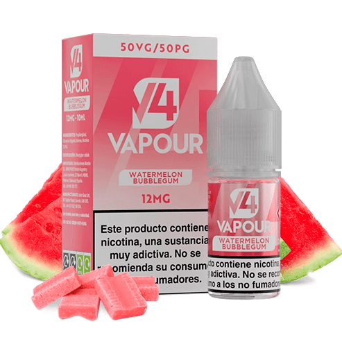 V4 Vapour Watermelon Bubblegum 10ml 12mg E-liquid
