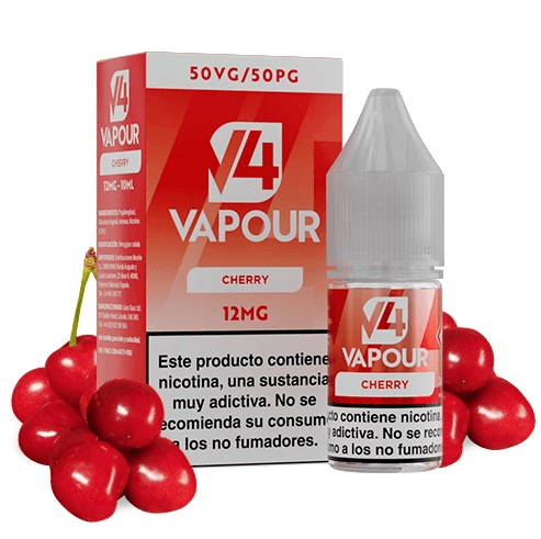 V4 vapour Cherry 10 ml 12 mg E-liquid