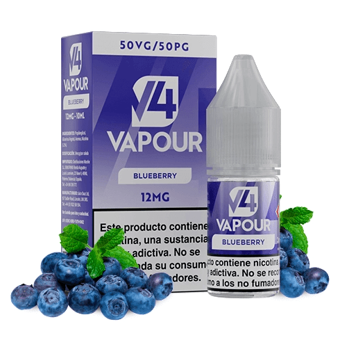 V4 Vapour Blueberry 10 ml 12 mg E-liquid