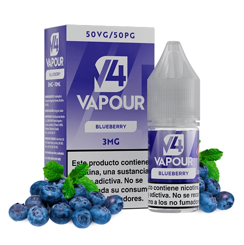 V4 Vapour Blueberry 10ml 3mg E-liquid