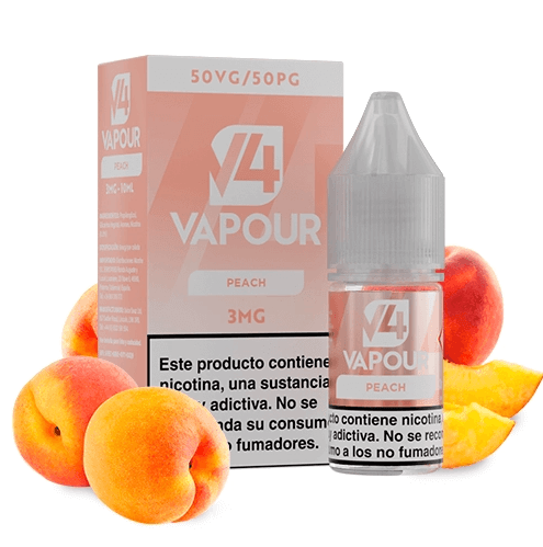 V4 Vapour Peach 10ml 3mg E-liquid