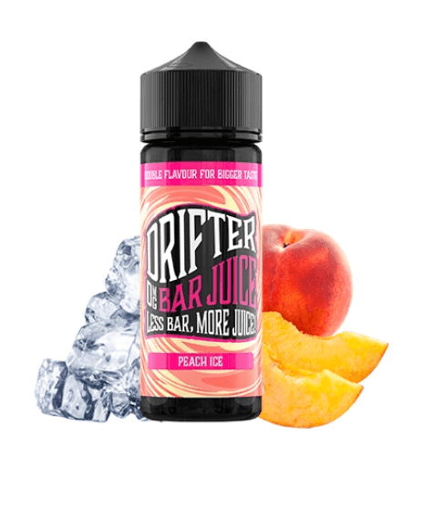 Juice Sauz Drifter Bar Peach Ice 6 mg 60/40 120 ml Prefilled Nicotine E-liquid