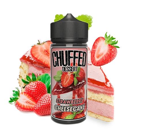 Chuffed Dessert Strawberry Cheesecake Prefilled 120 ml 3 mg E-Liquid