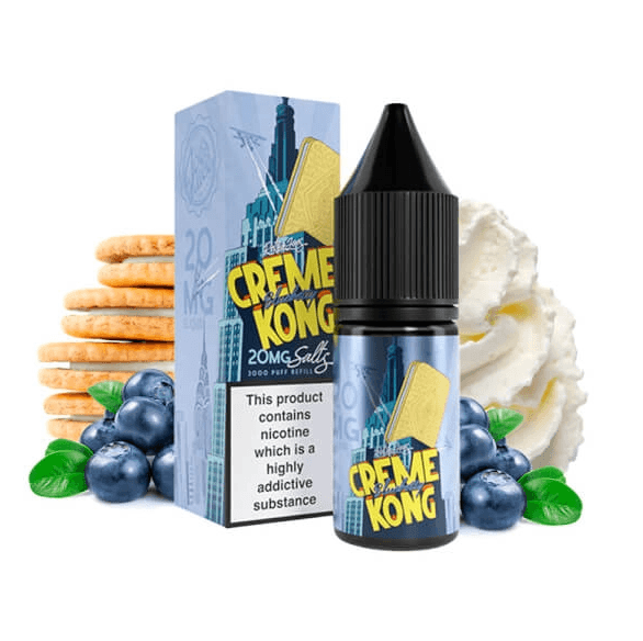 Creme Kong NicSalt Blueberry 10 mg 10 ml e-liquid
