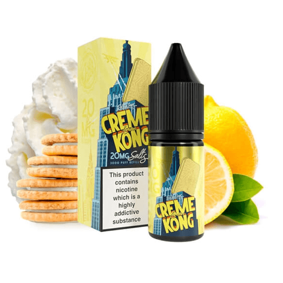 Creme kong NicSalt Lemon 10 mg 10 ml e-tekućina