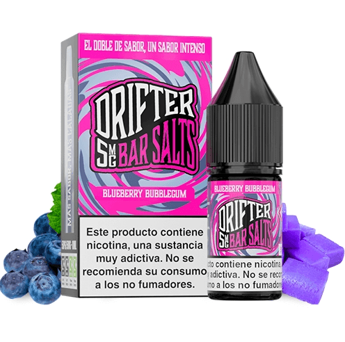 Juice Sauz Drifter Bar Blueberry Bubblegum Nic Salt 5mg 10ml E liquid